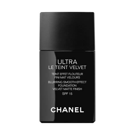 teint effet flouteur chanel|ULTRA LE TEINT VELVET Ultra.